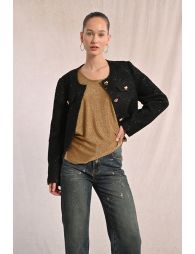 Denim large délavé