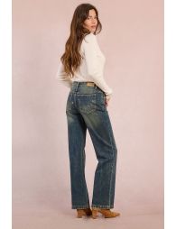 Pantalónvaquero corte recto