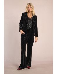 Blazer cintré en velours