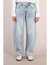 Women's denim pants, wide cut ¨Balloon¨