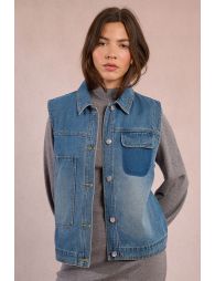 Chaquetavaquera de manga sisa