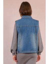 Chaquetavaquera de manga sisa