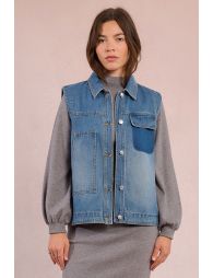 Chaquetavaquera de manga sisa