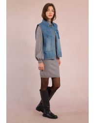 Chaquetavaquera de manga sisa