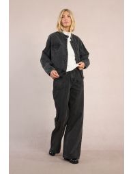 Chaquetade manga larga vaquera
