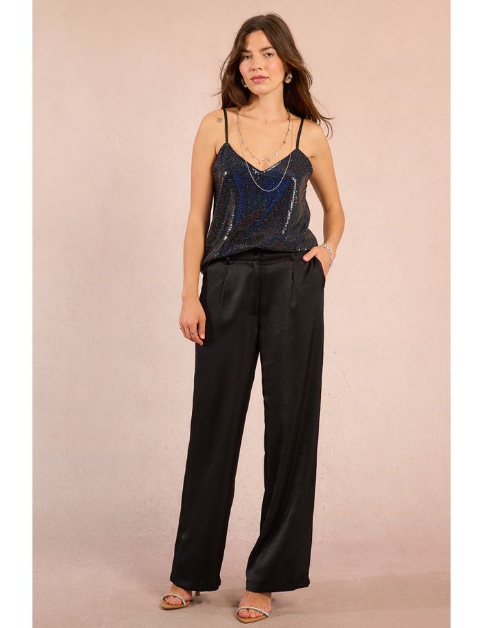 Sequin camisole