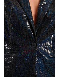 Blazer cintré à sequins