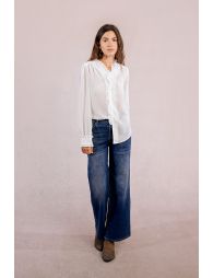 Chemise à plumetis