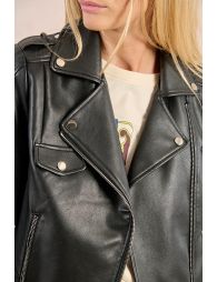 Synthetic leather perfecto jacket