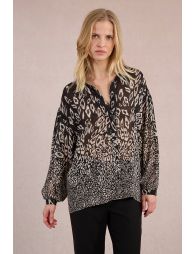 Semi-transparent veil shirt