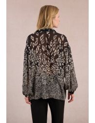 Semi-transparent veil shirt