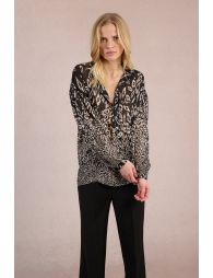 Semi-transparent veil shirt