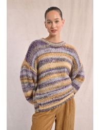 Pull en tricot Tie-Dye