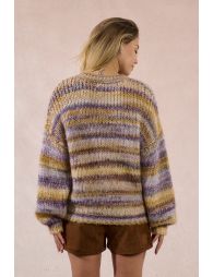 Pull en tricot Tie-Dye