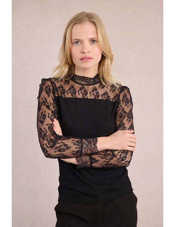 Fine lace sweater