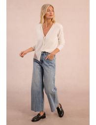 Gilet en maille ajourée