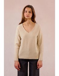 Sequin knit sweater