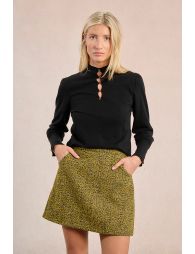 Fancy neckline sweater