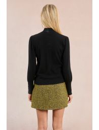 Fancy neckline sweater