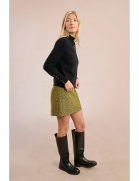 Fancy neckline sweater