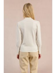 Fancy neckline sweater
