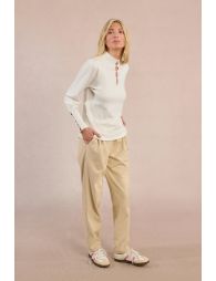 Fancy neckline sweater