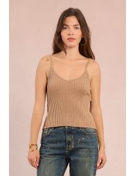 Ribbed tank top