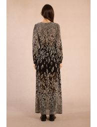 Long printed dress