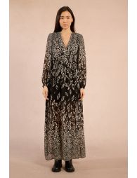 Long printed dress