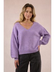 Sequined oversized sweater