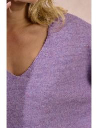 Sequined oversized sweater