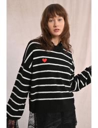 Sailor sweater in knit