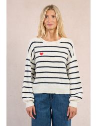 Sailor sweater in knit