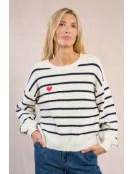 Sailor sweater in knit