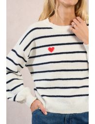 Sailor sweater in knit