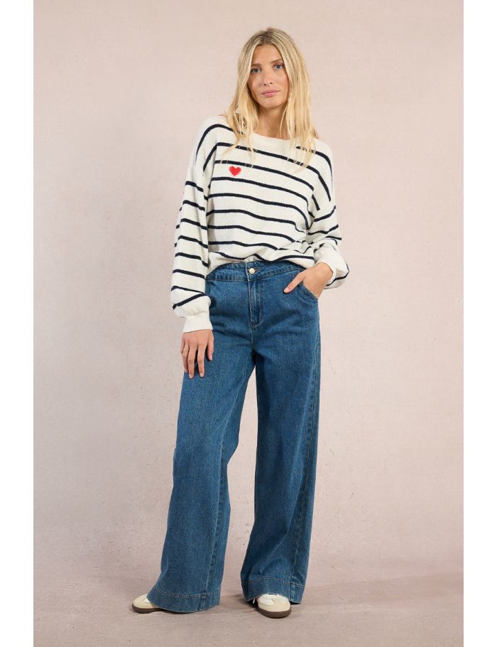 Sailor sweater in knit