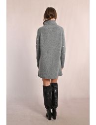 Rhinestone sweater dress