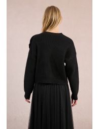 Fancy sweater in pink