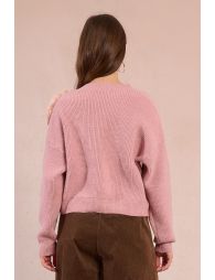Fancy sweater in pink