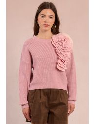 Fancy sweater in pink