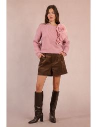 Fancy sweater in pink