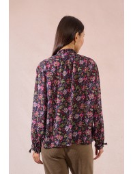 Camisa  de manga larga poeta con estampado