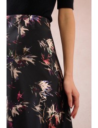Jupe longue à motif floral
