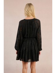 Robe courte, boutonnée