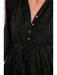 Robe courte, boutonnée