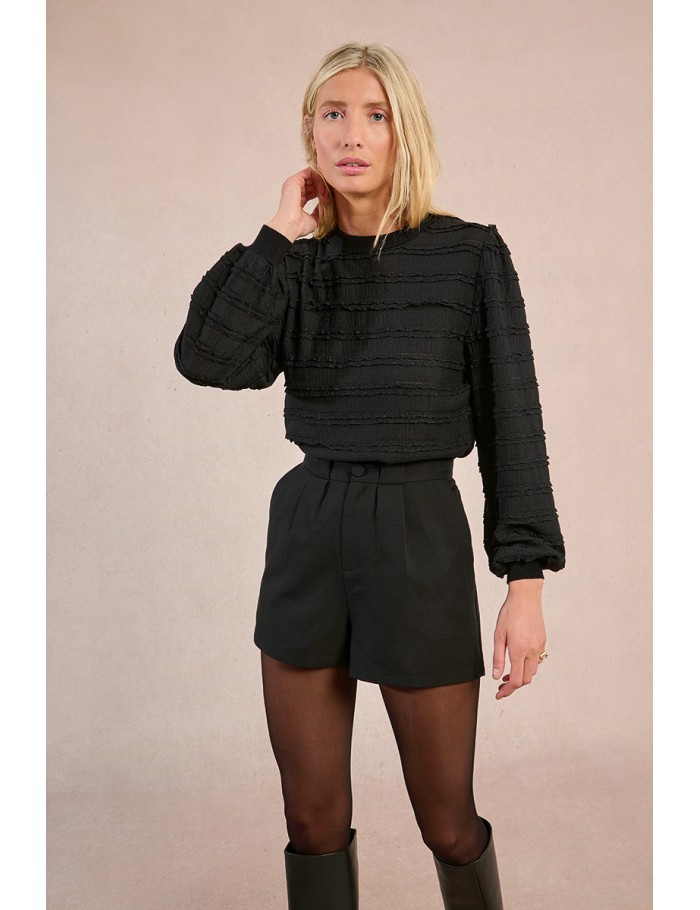 Flowy shorts, high waist
