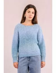 Pull dégradé en maille