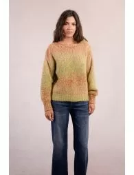 Pull dégradé en maille