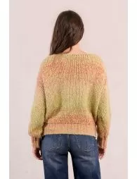 Pull dégradé en maille