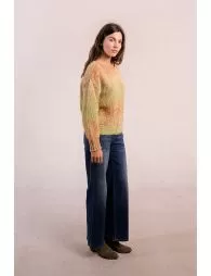 Pull dégradé en maille